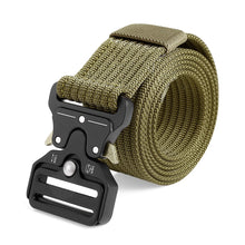 Load image into Gallery viewer, Men Military Tactical Belt Webbing Waist Strap with Quick Release Buckle