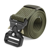 Load image into Gallery viewer, Men Military Tactical Belt Webbing Waist Strap with Quick Release Buckle