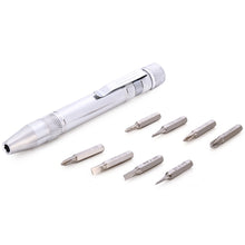Load image into Gallery viewer, Camping Tool Multifunction 8 In 1 Aluminum Alloy Pen