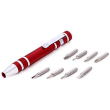Load image into Gallery viewer, Camping Tool Multifunction 8 In 1 Aluminum Alloy Pen