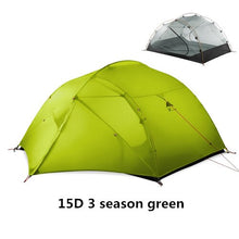 Load image into Gallery viewer, 3F UL GEAR 3 Person 4 Season 15D Camping Tent